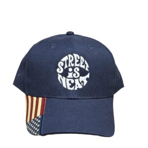 BLUE STREET IS NEAT FLAG CAP