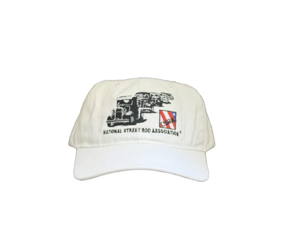 Five Car White Cap