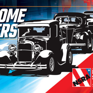 Welcome Rodders Banner Five Car Banner