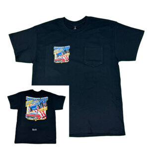 2026 SRN Black Pocket Tee