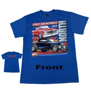 2026 SRN NORTH Neon Blue Tee