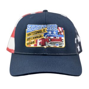 57th SRN Navy Front Flag Mesh Cap