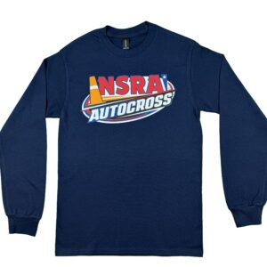 NSRA Autocross Navy Long Sleeve Tee